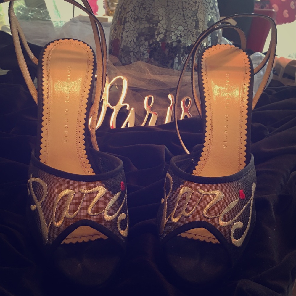 Charlotte Olympia Paris Heels ( Size 41)